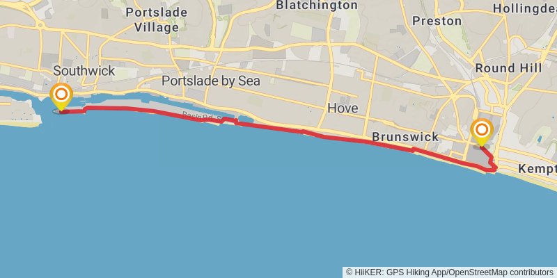 Monarch's Way stage 48 Map