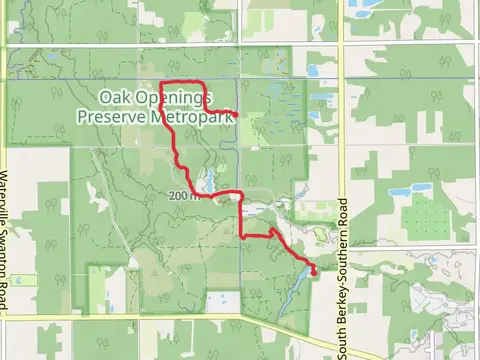 Oaks Loop Trail - Evergreen Lake