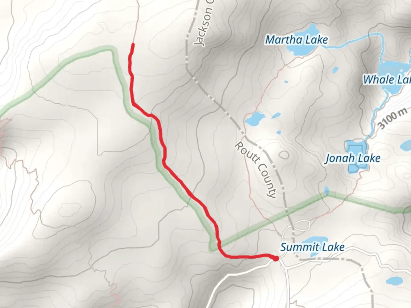 An image depicting the trail Buffalo Pass - CDT and its surrounding area.