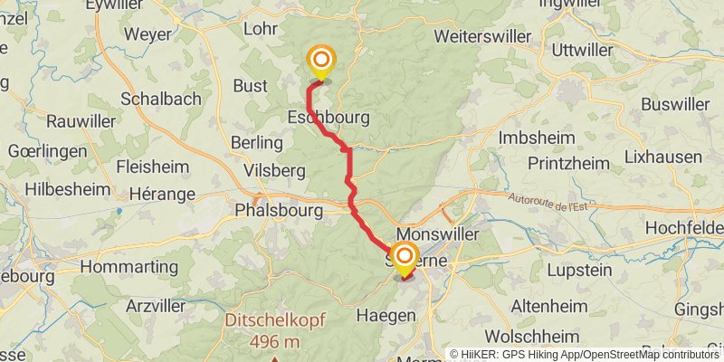 HexaTrek stage 196 Map