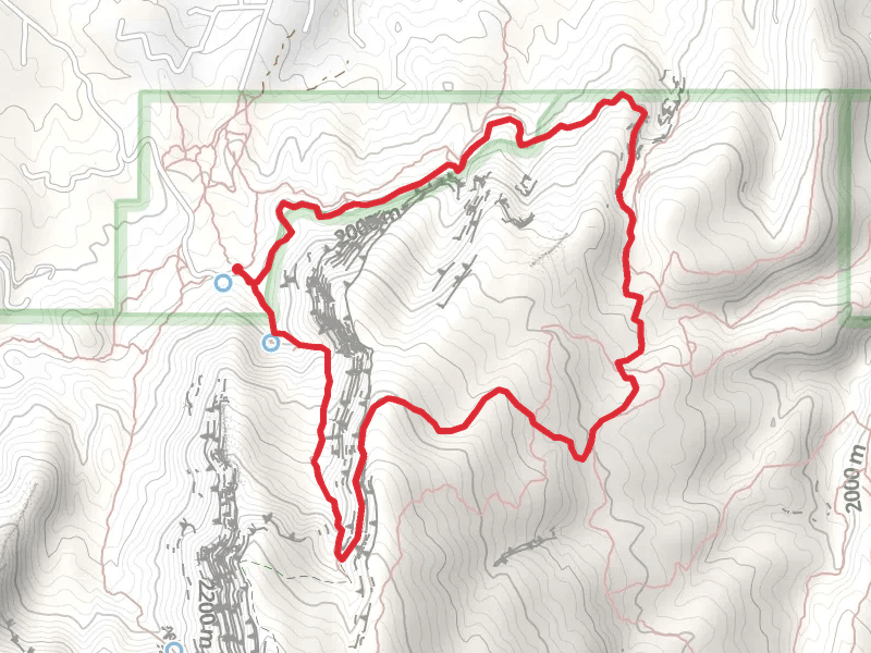 North Crest and Del Orno Loop Trail