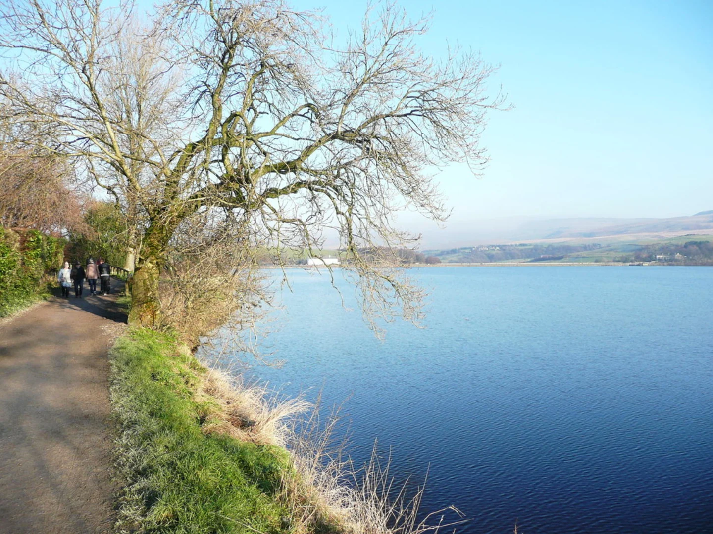 An image depicting the trail Hollingworth Lake Loop and its surrounding area.