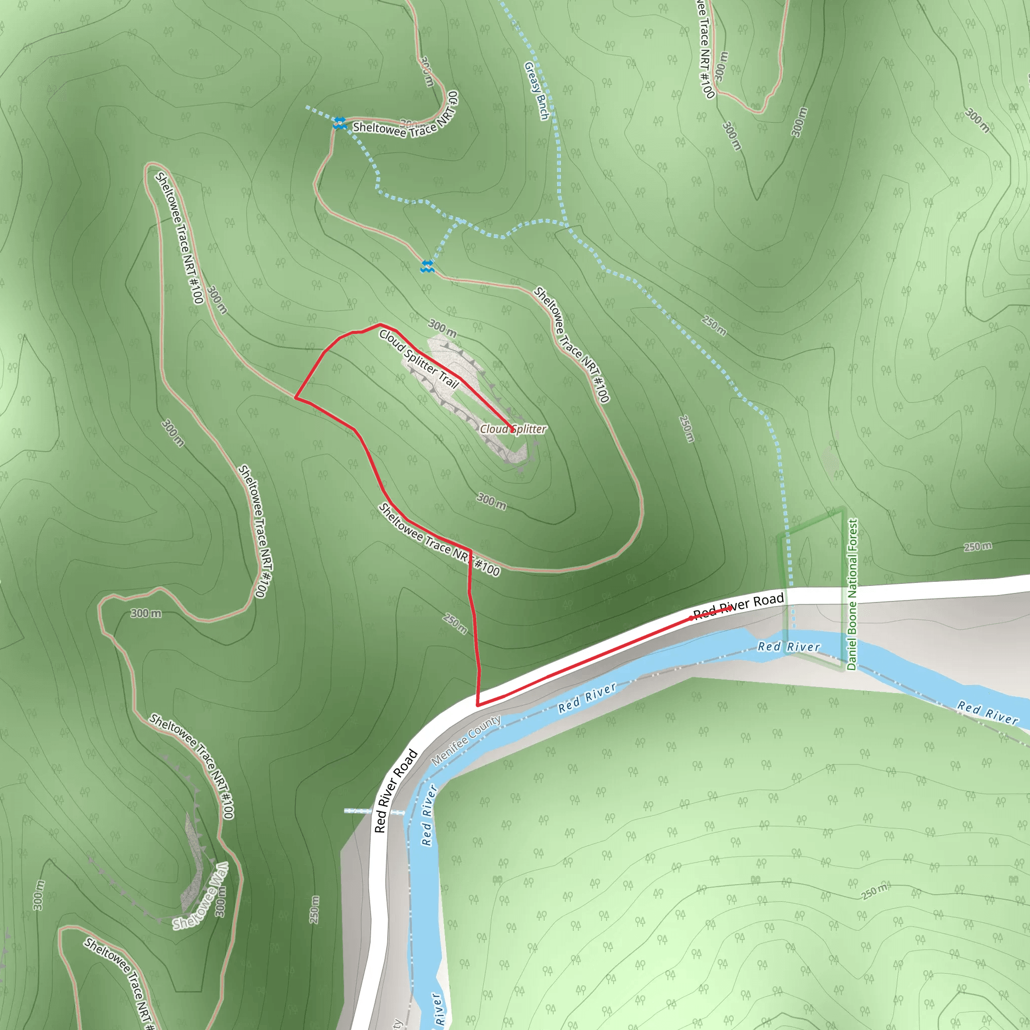 Cloud Splitter mobile static map