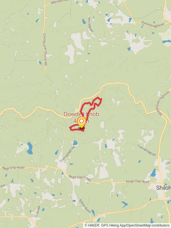 Dowdell Knob and Pine Mountain Loop Trail