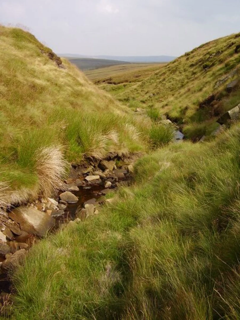 An image depicting the trail Higher Self Stones, Hern Stones Loop via Snake Pass and its surrounding area.
