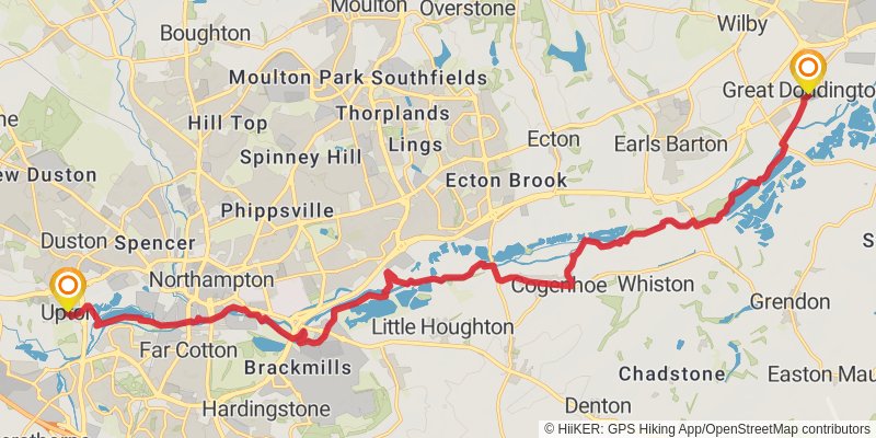 Nene Way stage 2 Map