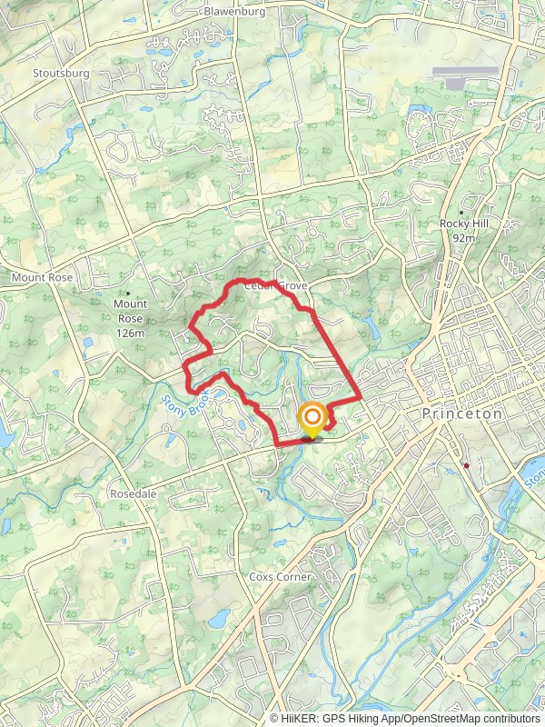 Ettl Farm, Great Road Stewart Trail and Johnson Trolley Line Loop mobile static map