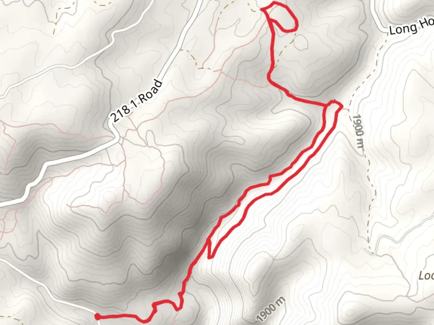 An image depicting the trail Hawley Gulch Loop and its surrounding area.