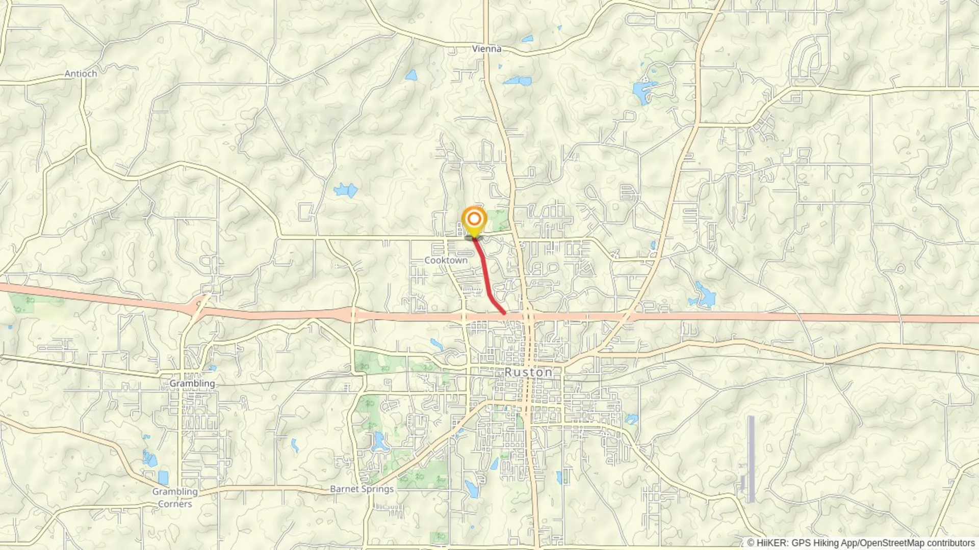 An image depicting the trail Rock Island Greenway and its surrounding area.