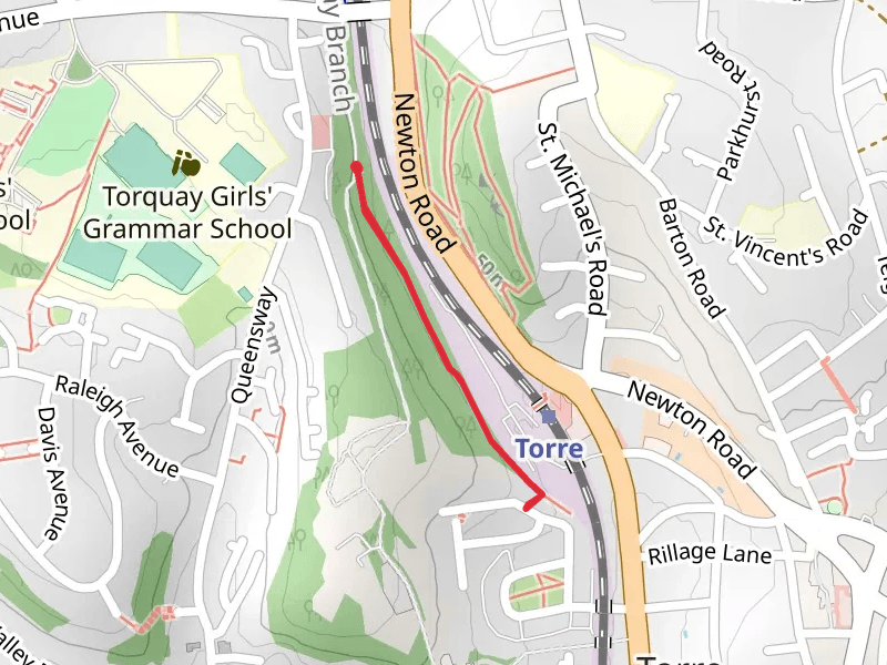 Walk beside Torre Line