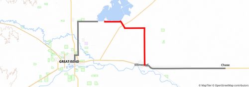 American Discovery Trail South Route stage 186 Map