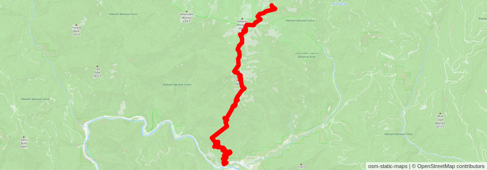 American Perimeter Trail - California Primary stage 3 Map