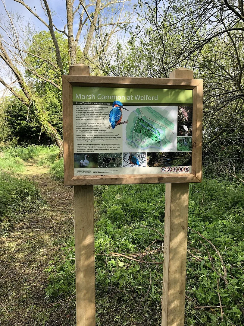 An image depicting the trail Eastbury, Great Shefford and Boxford Loop and its surrounding area.