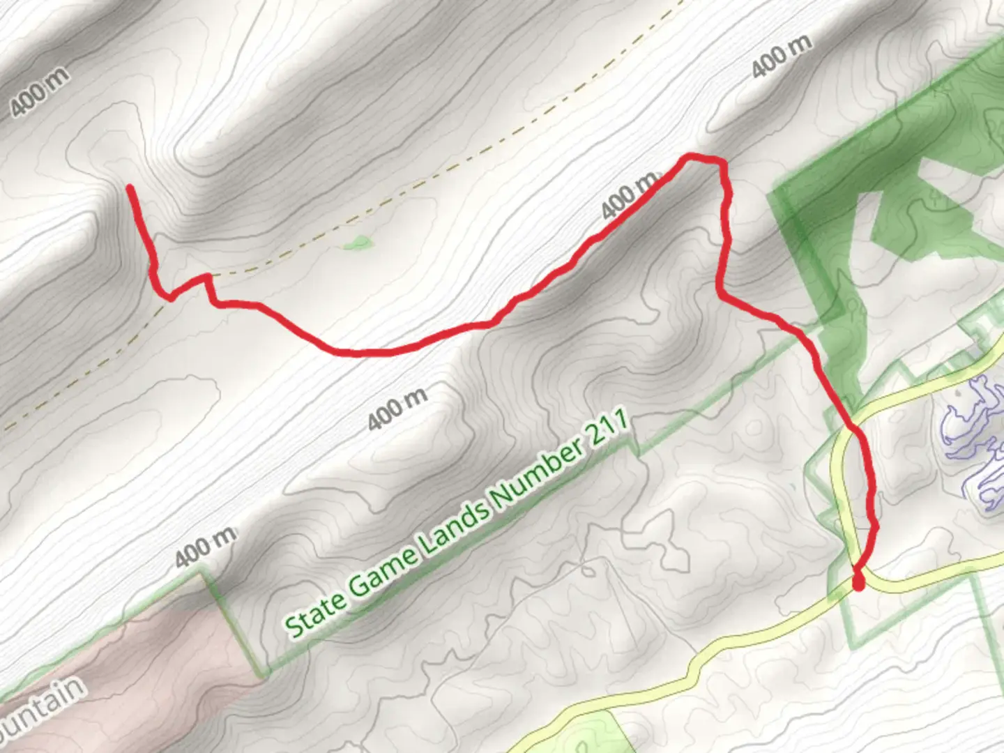 An image depicting the trail Rausch Creek Trail and its surrounding area.
