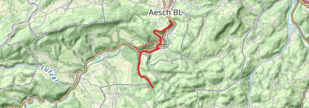 Camino Basel-Geneva via Bern stage 2 Map