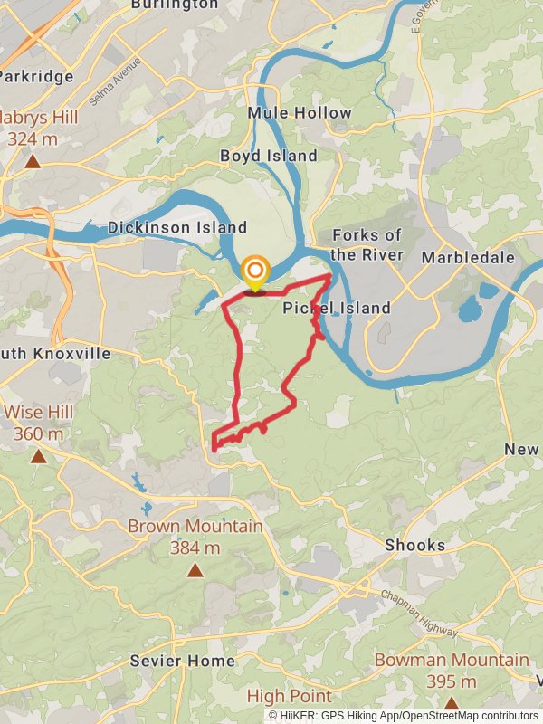 Tennessee River - French Broad River Loop