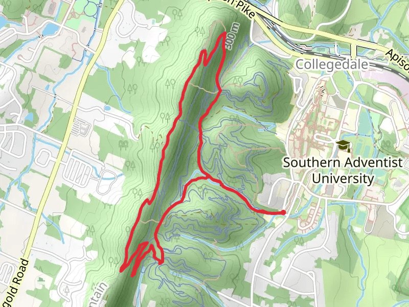 Dogwood, Krebs Cycle and White Oak Ridge Loop