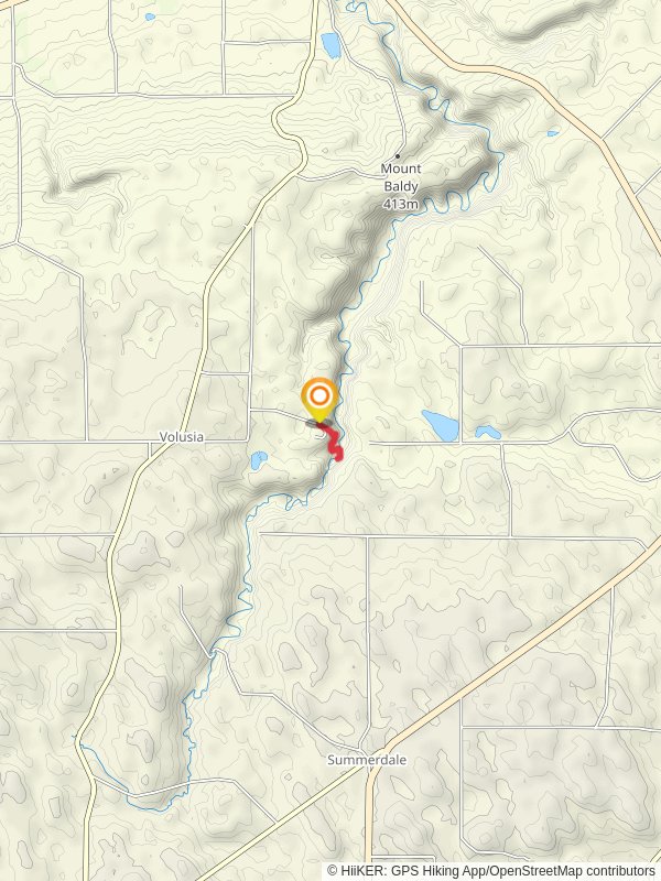 Chautauqua Creek from Taylor Road