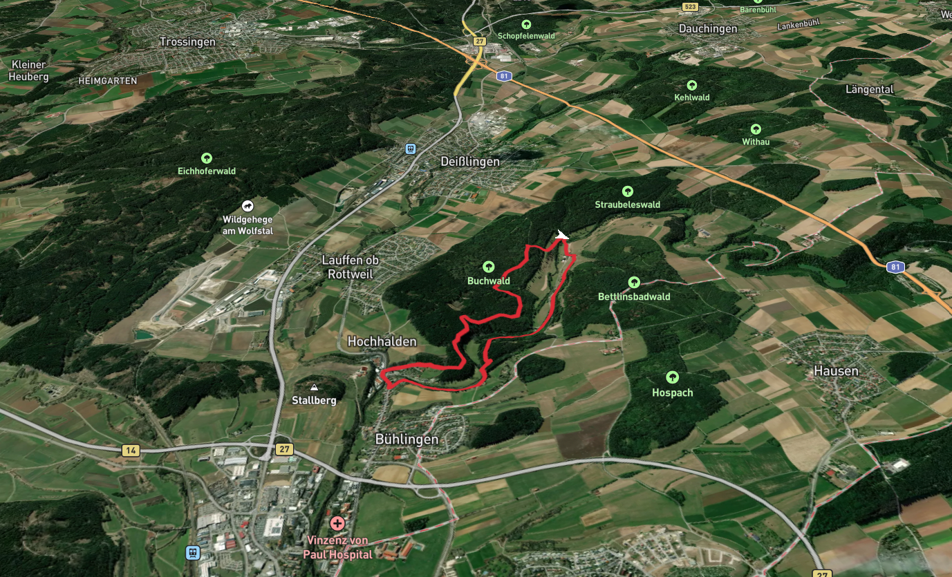 Eschach Streamside Loop - Hochhalden