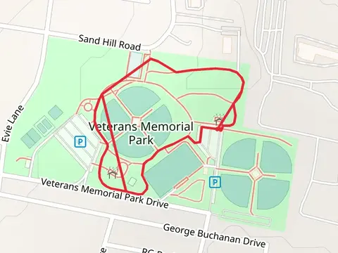 Veterans Memorial Park Loop
