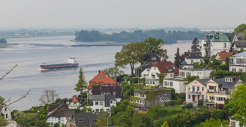 Blankenese to Wedel via Jakobsweg via Baltica