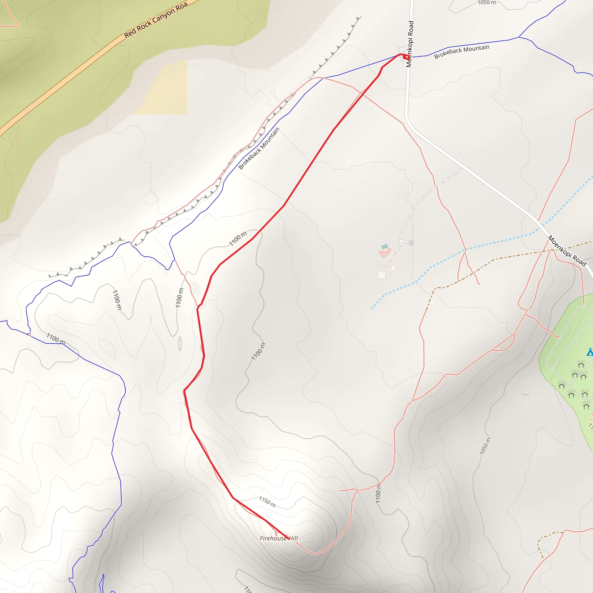 Firehouse Hill mobile static map