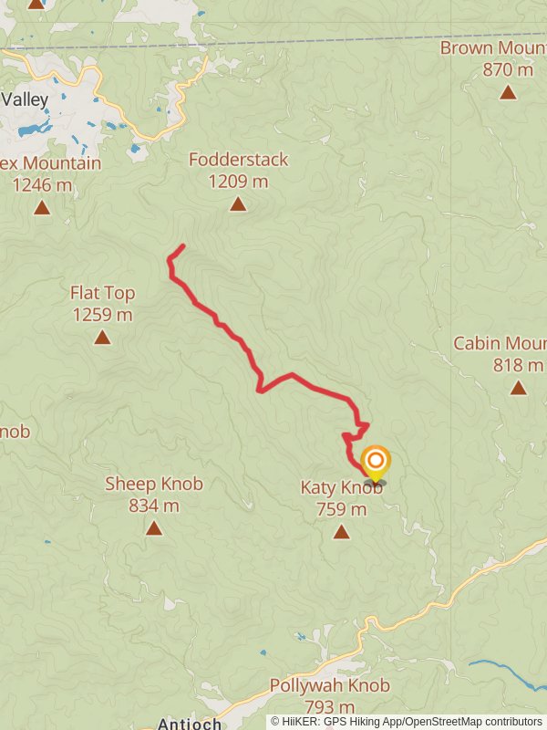 Rabun Bald via Sarahs Creek Road