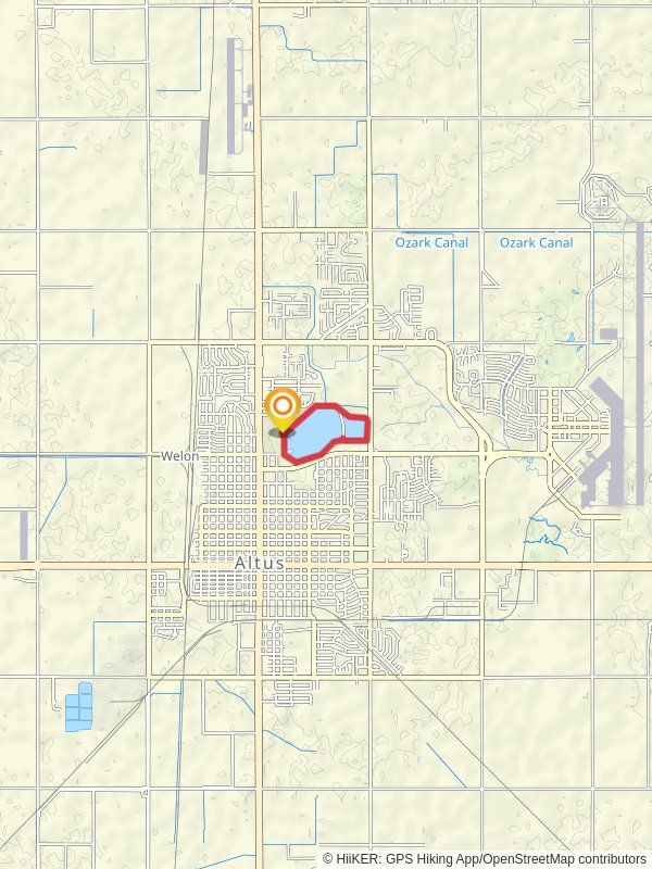 Altus Lake Reservoir and Altus City Reservoir Loop