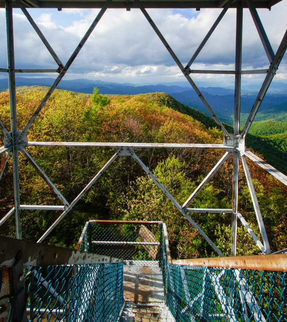 An image depicting the trail Bear Pen Gap Trail and its surrounding area.