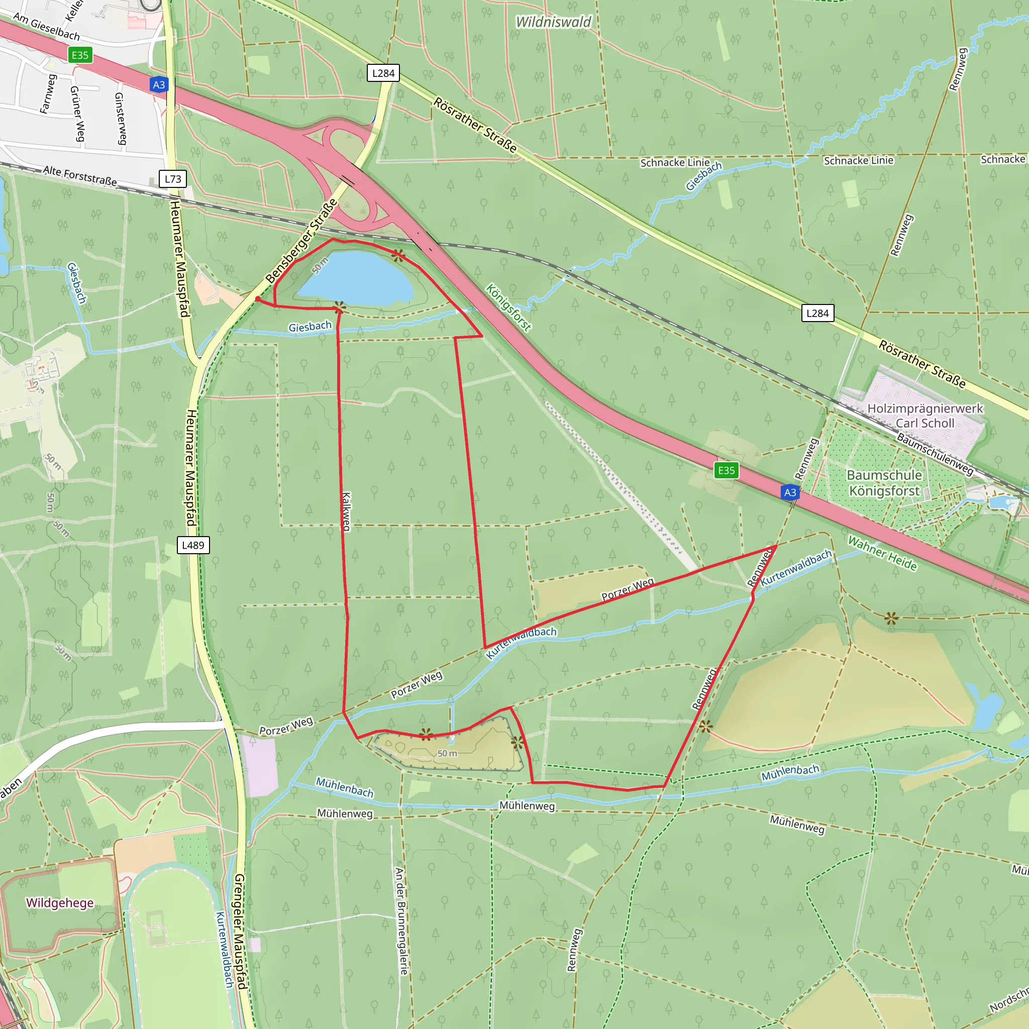 Becken 3 via Libellen Tour mobile static map