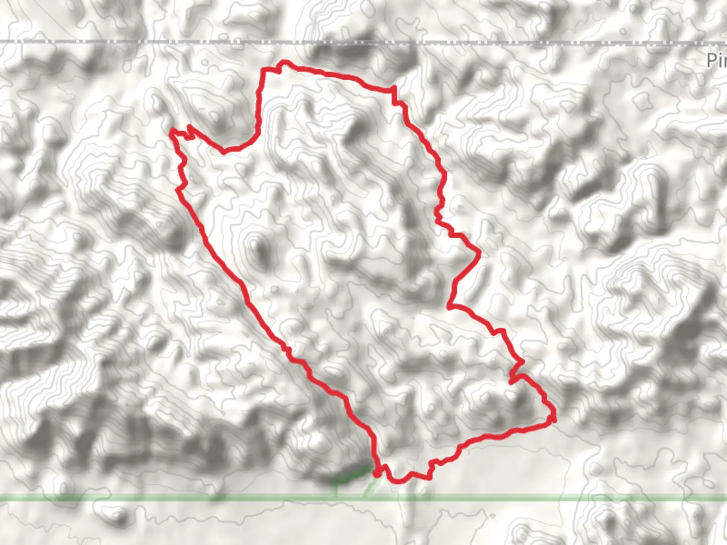 An image depicting the trail Dutchman, Peralta Canyon and Fremont Saddle Loop Trail and its surrounding area.