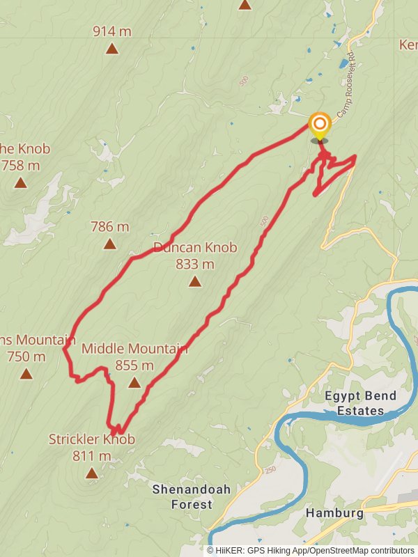 Massanutten Loop Trail - Big Spring