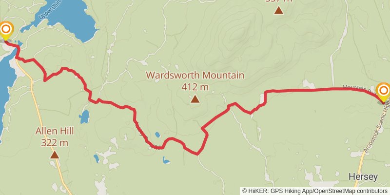 Matagamon - Houlton stage 2 Map