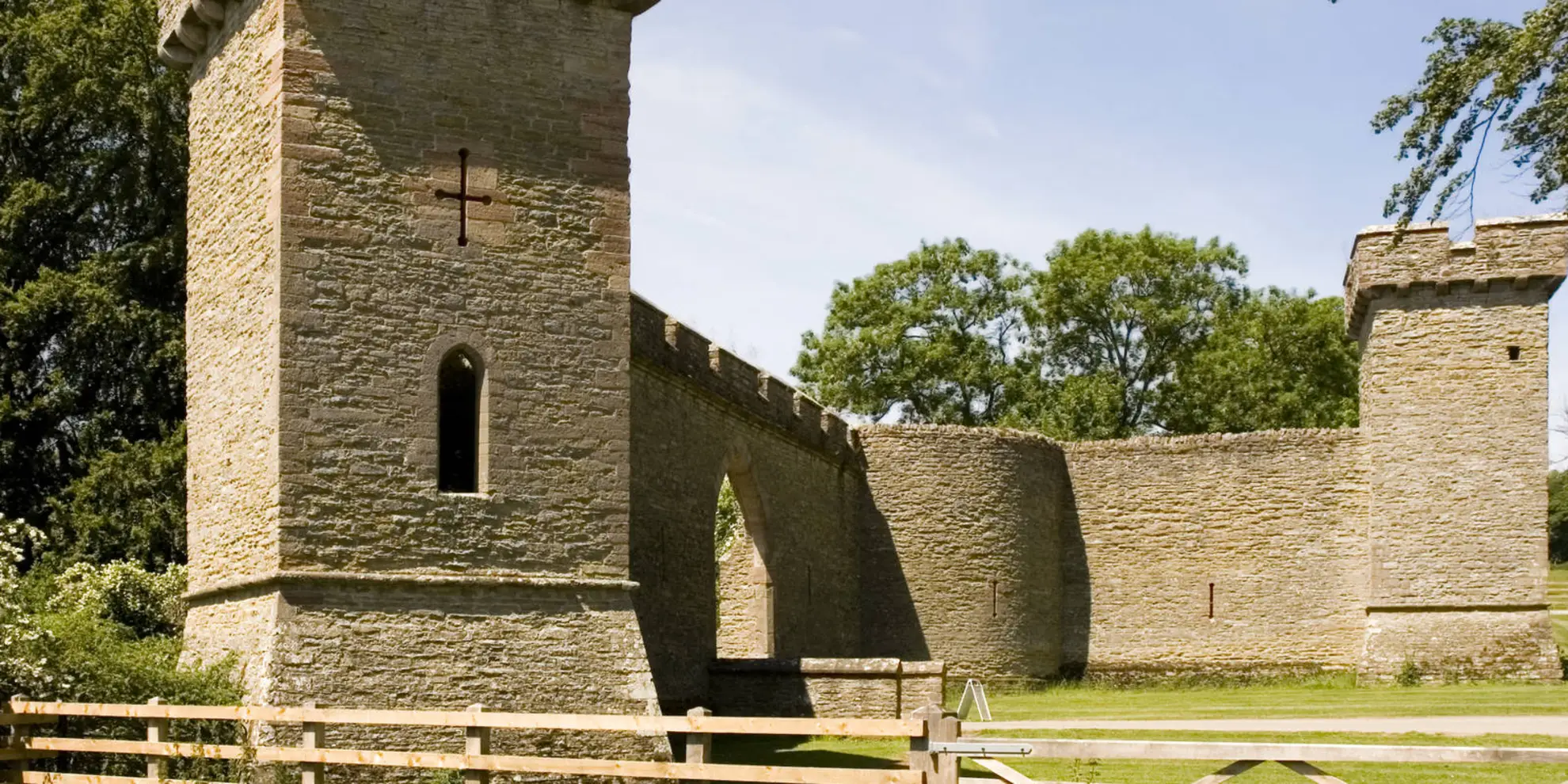 An image depicting the trail Fishpool Dingle Walk at Croft Castle and its surrounding area.