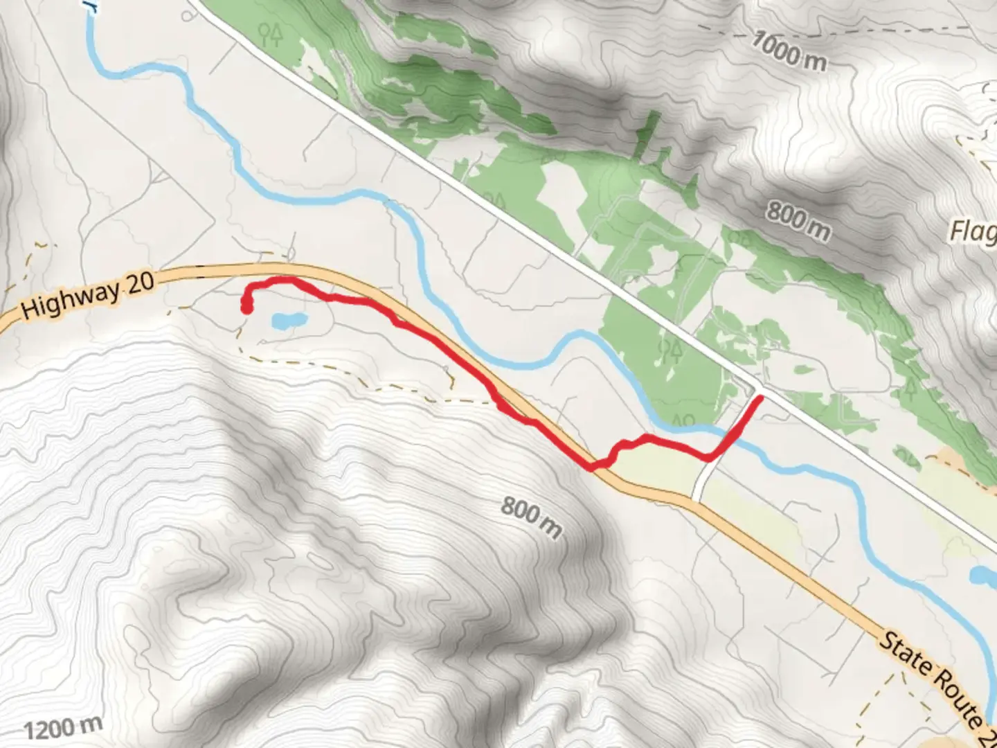 An image depicting the trail Methow Valley Community Trail- Mazama to Freestone Inn and its surrounding area.