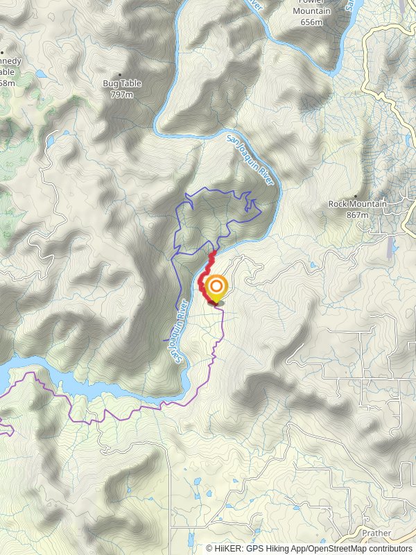 San Joaquin River via Pa'san Ridge Trail