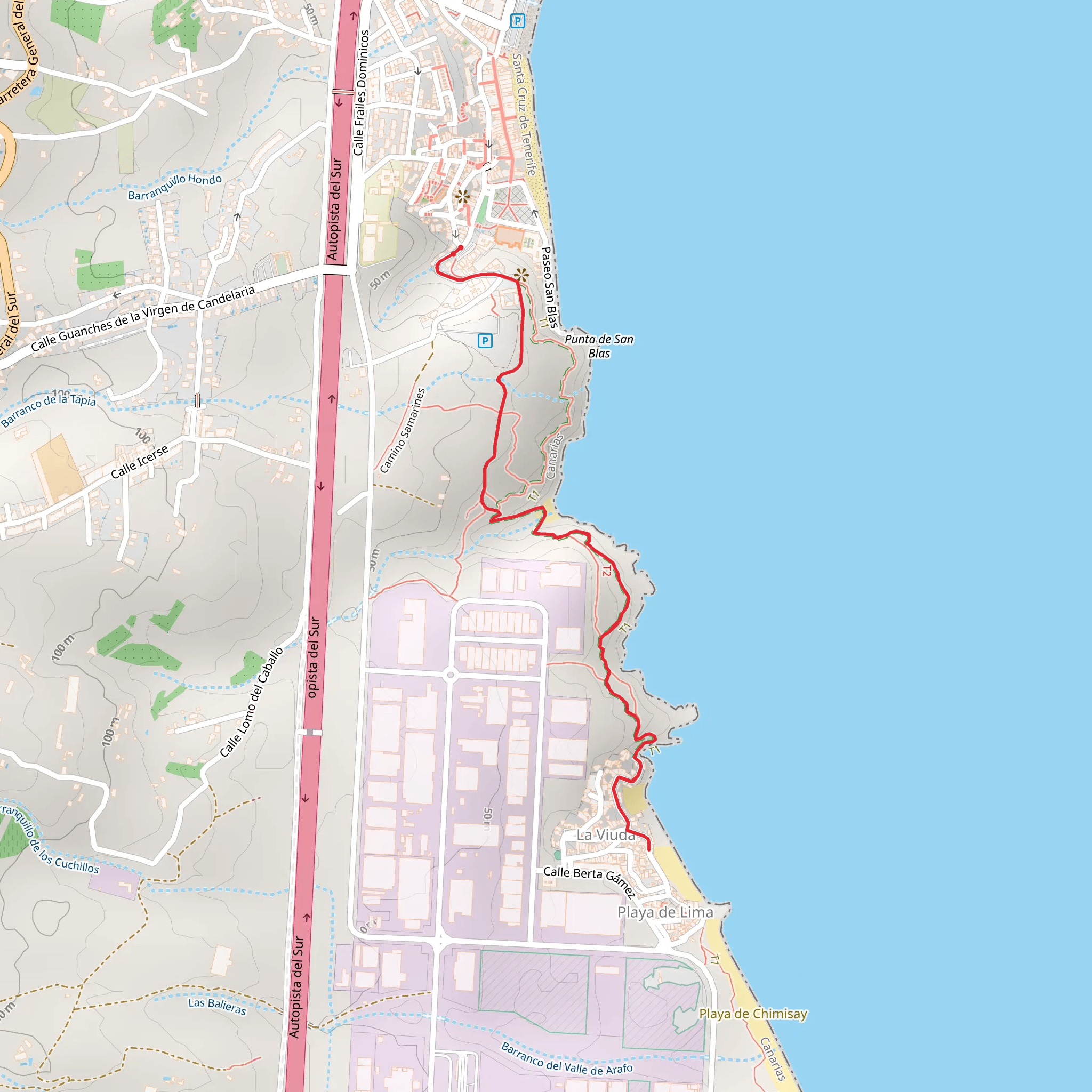 Samarines SL TF 292 mobile static map