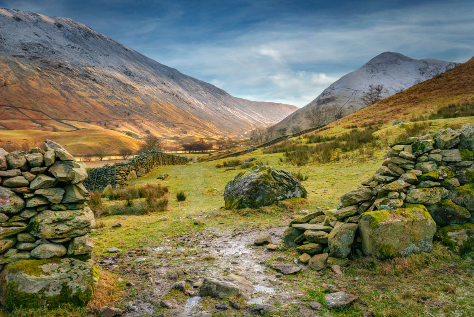 An image depicting the trail High Hartsop Dodd and its surrounding area.