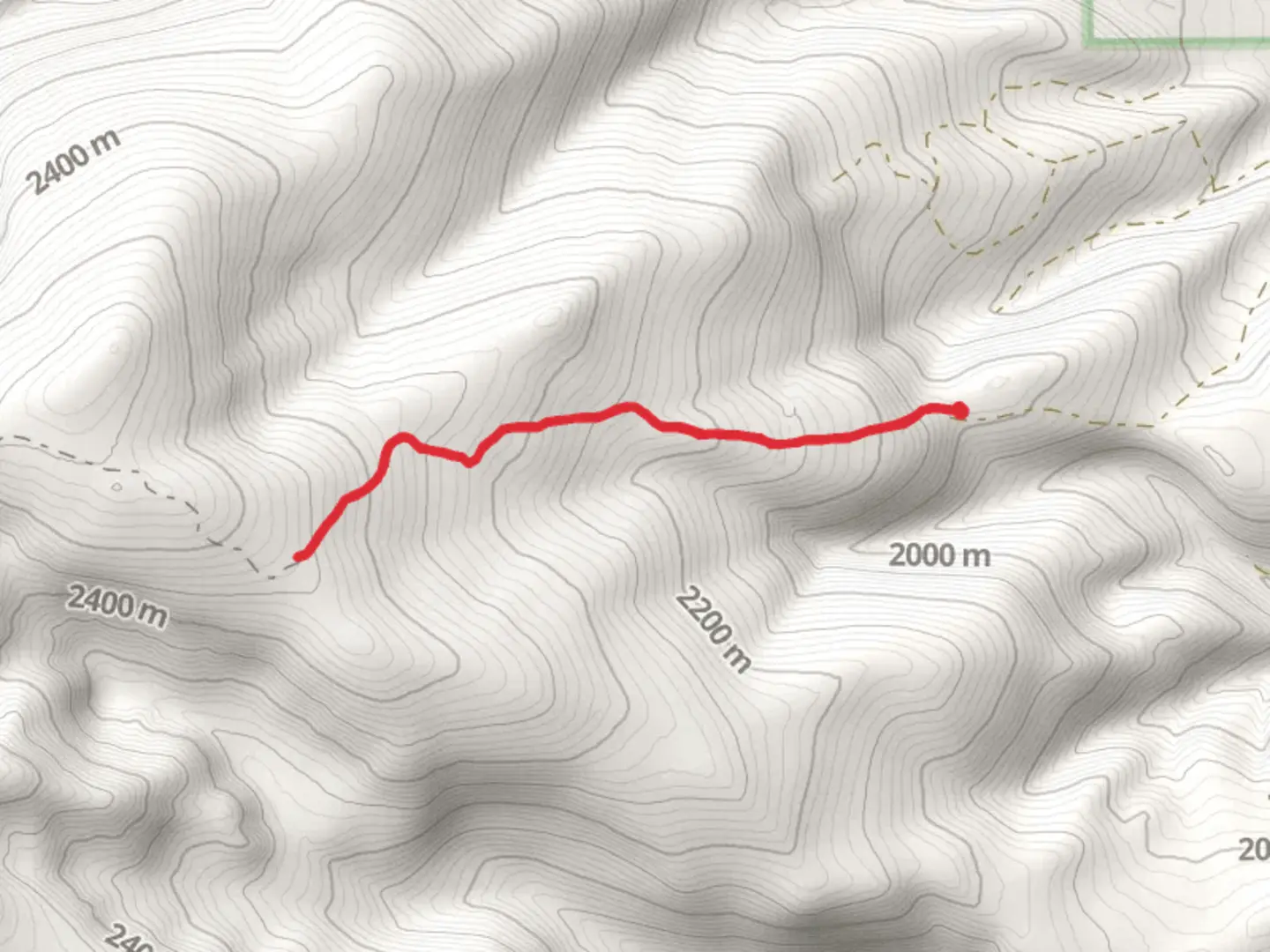An image depicting the trail Pickfoot Trail and its surrounding area.