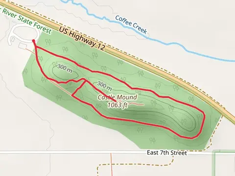 Castle Mound and Nature Center Loop Trail