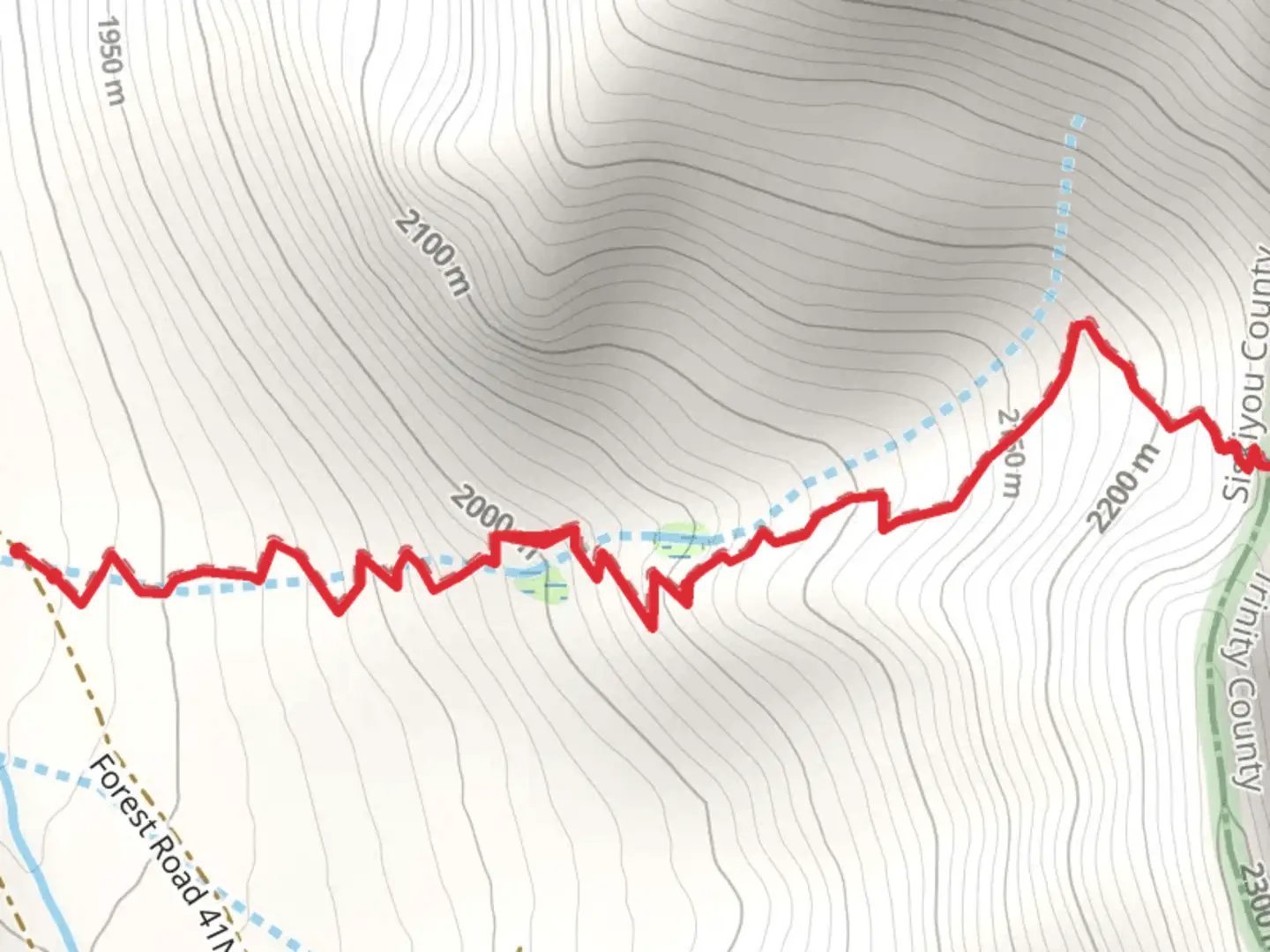 An image depicting the trail High Camp Trail and its surrounding area.