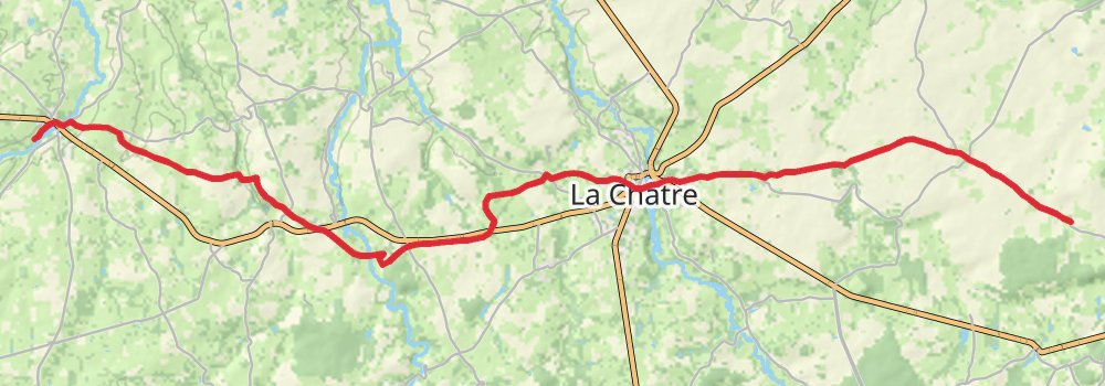 Camino Strasbourg-Saint Jean Pied de Port via Vézelay stage 41 Map