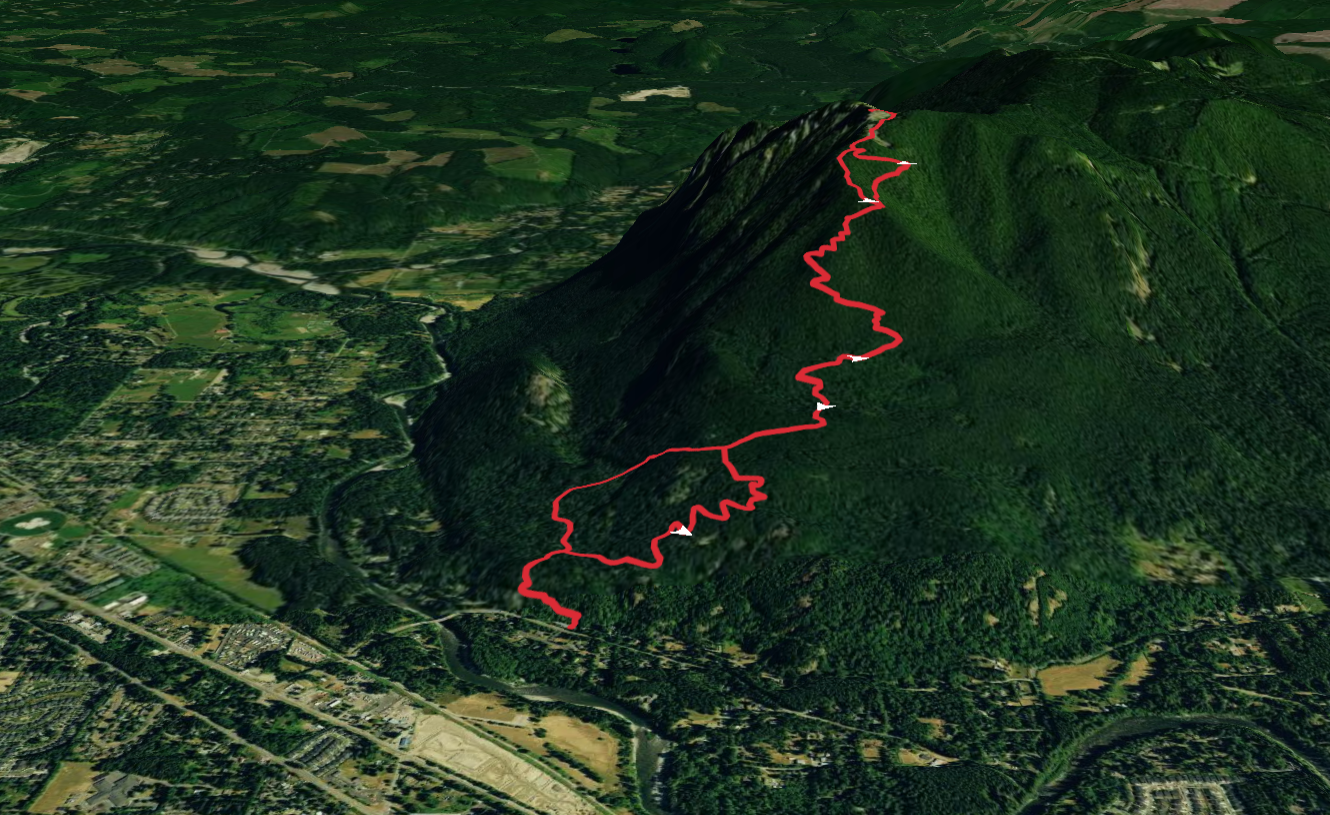 Boulder Garden Loop Trail and Mount Si Old Trail