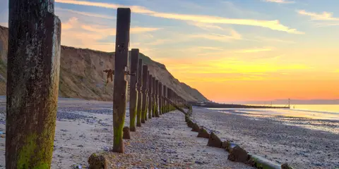 An image depicting the trail Pretty Corner - East Runton and Sheringham and its surrounding area.