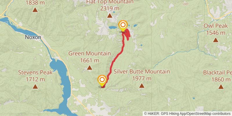 Swamp Creek Trail stage 3 Map