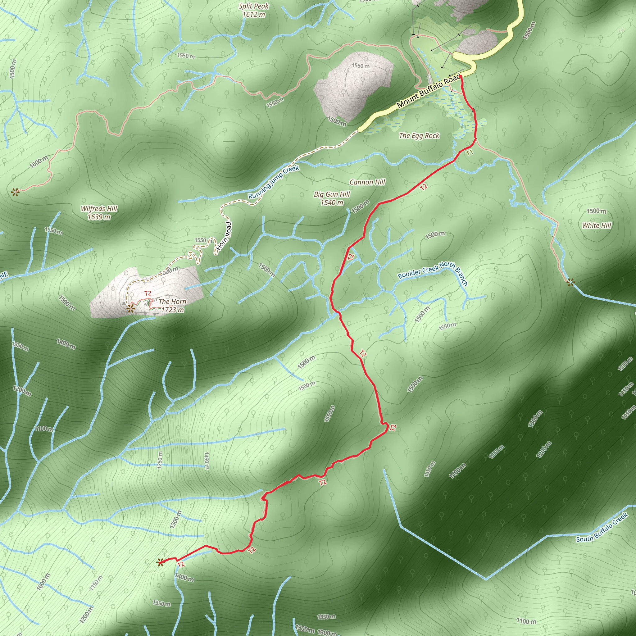 Back Wall Track mobile static map