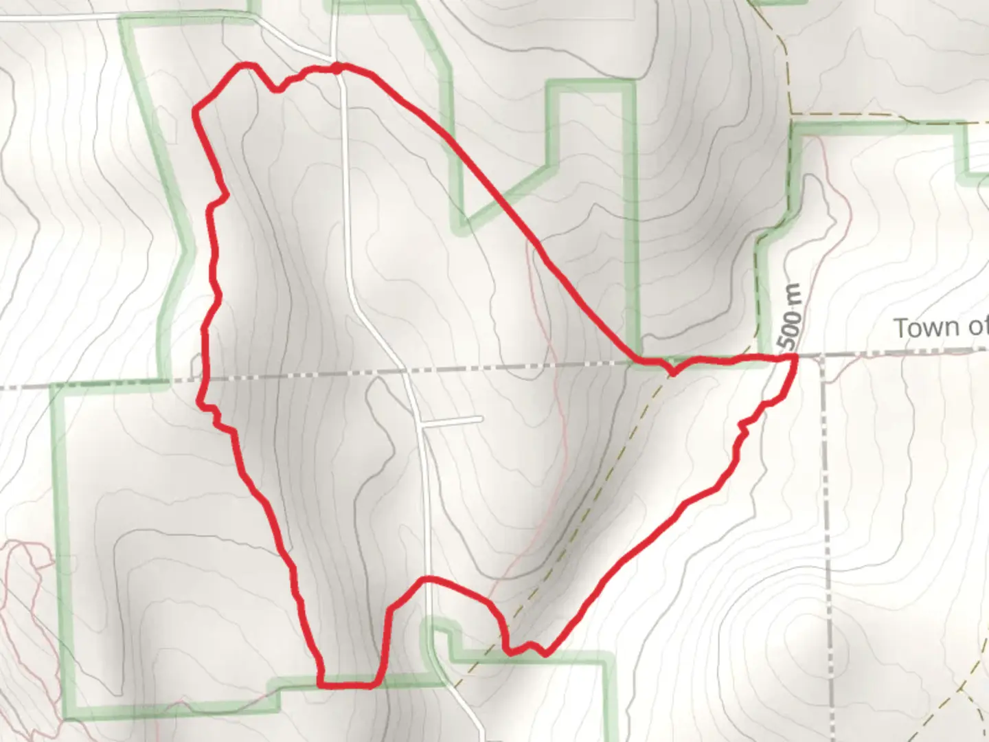 An image depicting the trail Dabes Diversion Loop and its surrounding area.