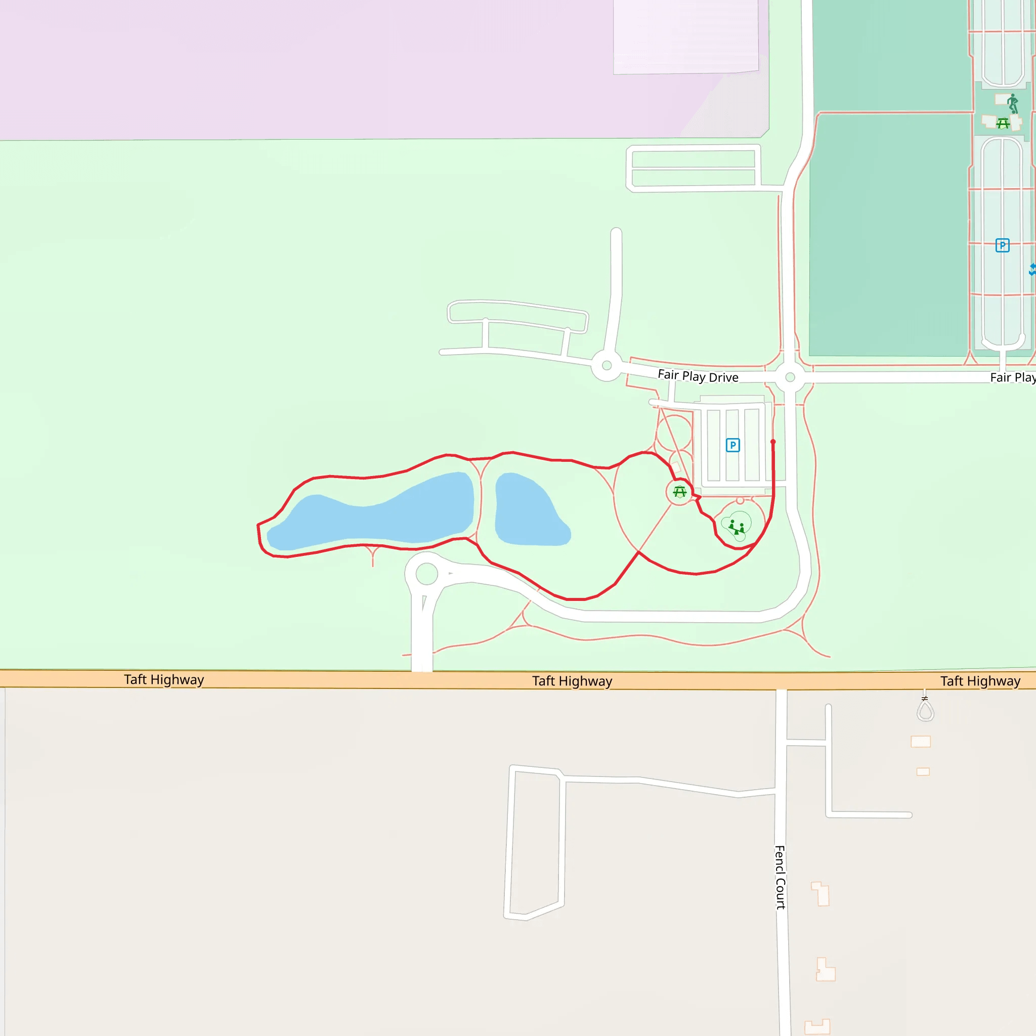 Fair Play Drive Loop mobile static map