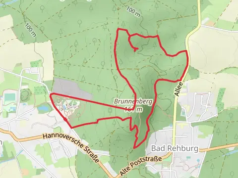 Brunnenberg and Dinosaurier-Park Münchehagen Loop