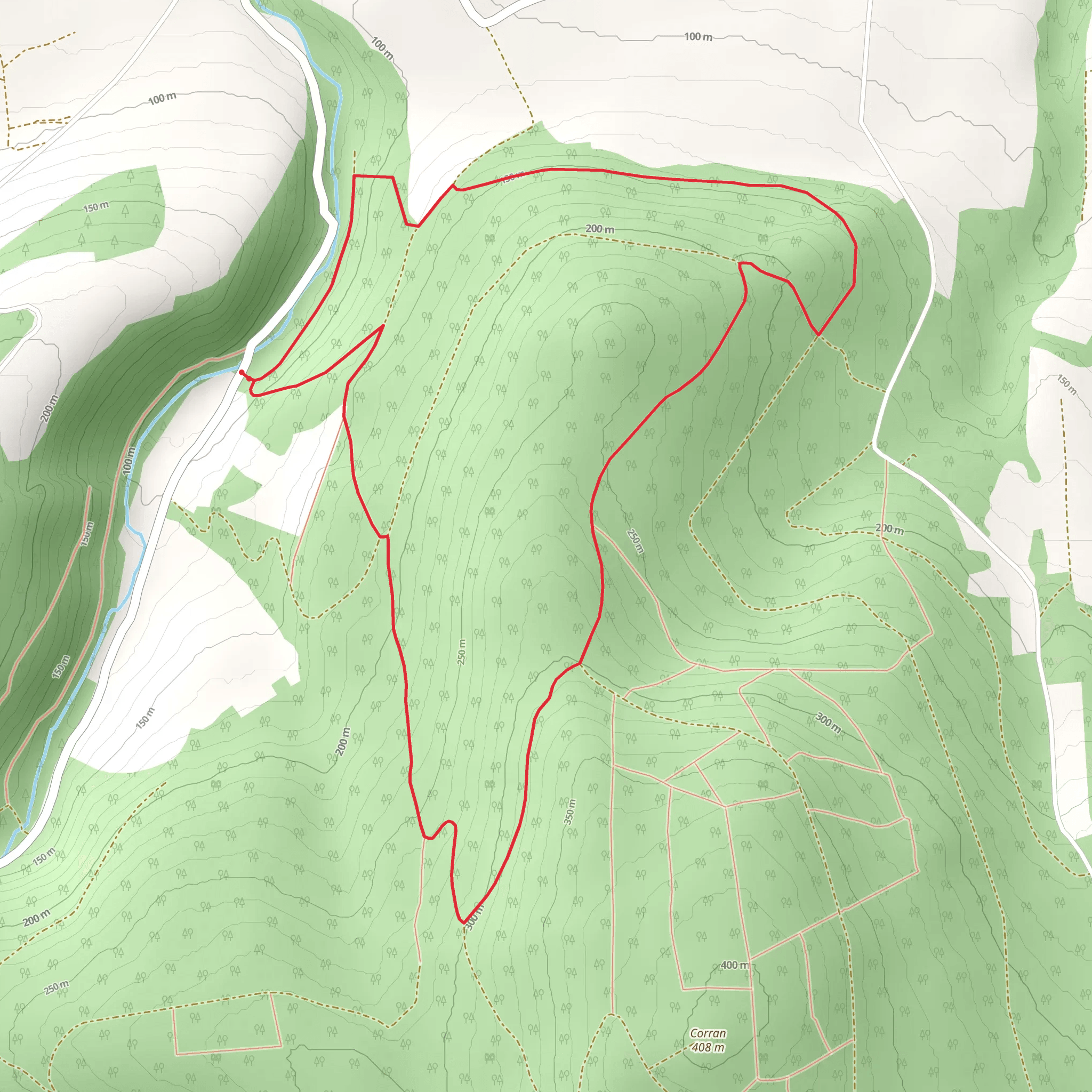 Killavullen Wood Loop - Mallow mobile static map